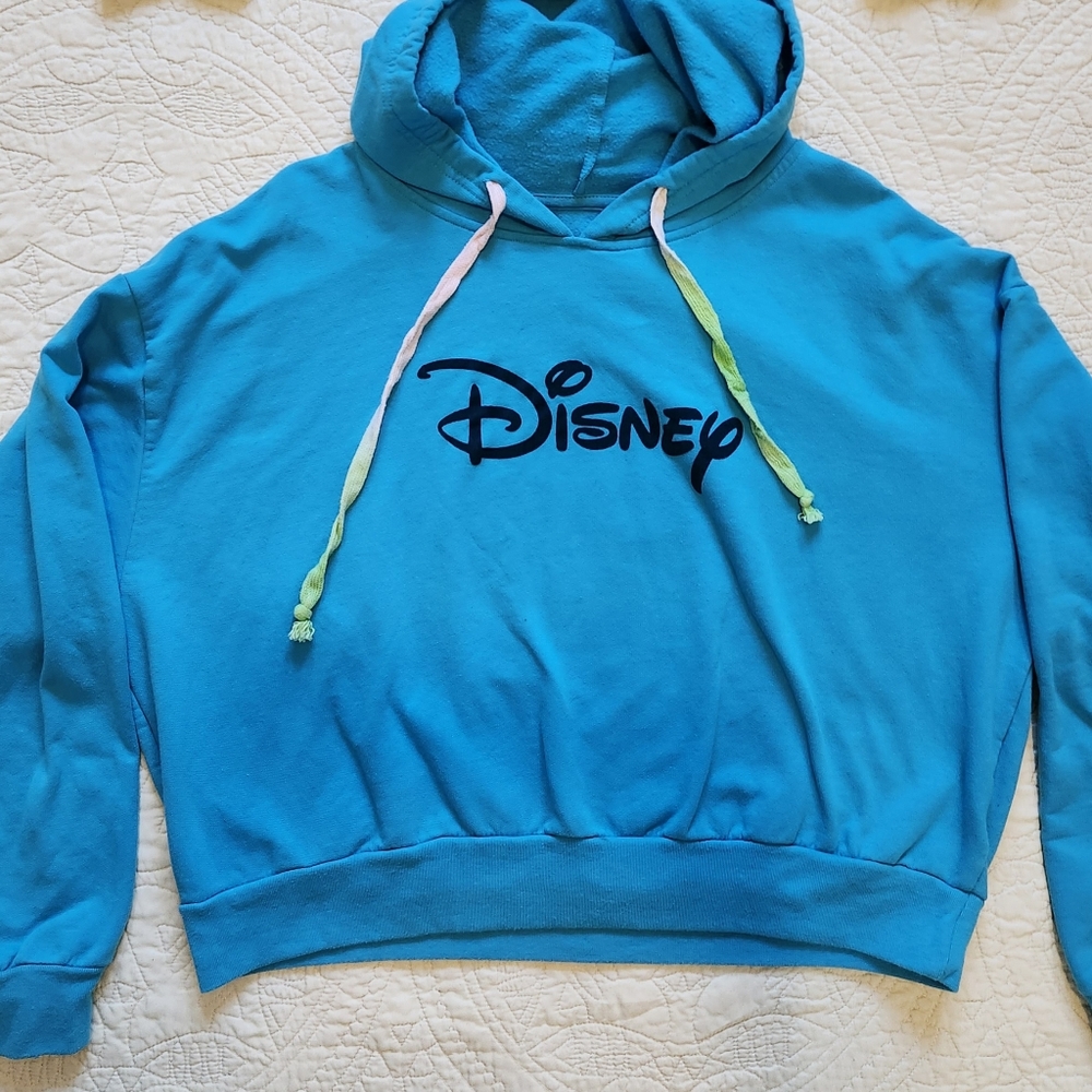 Disney cropped hoodie